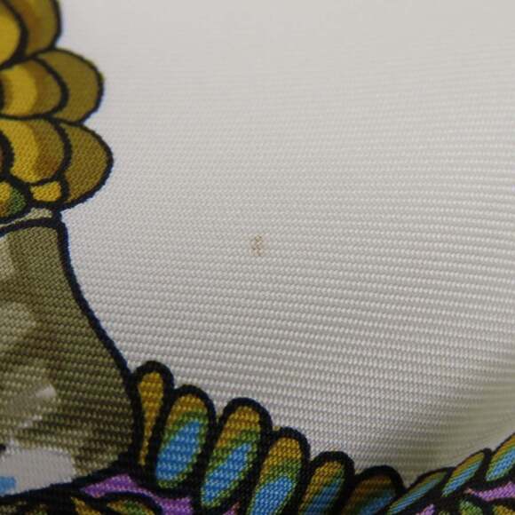 HERMES Pink Silk Scarf - Picture 7 of 10